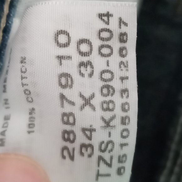 Lee Dungarees Men's Painters Blue Jeans SZ 34 x 30 - Picture 6 of 7